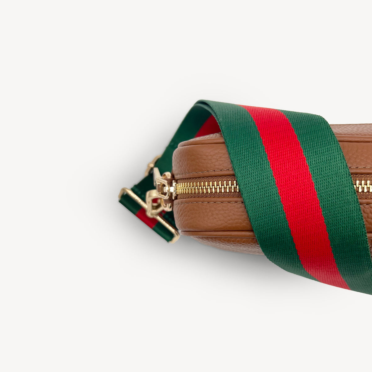 Green & Red Stripe Strap