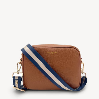 Navy & Gold Stripe Strap