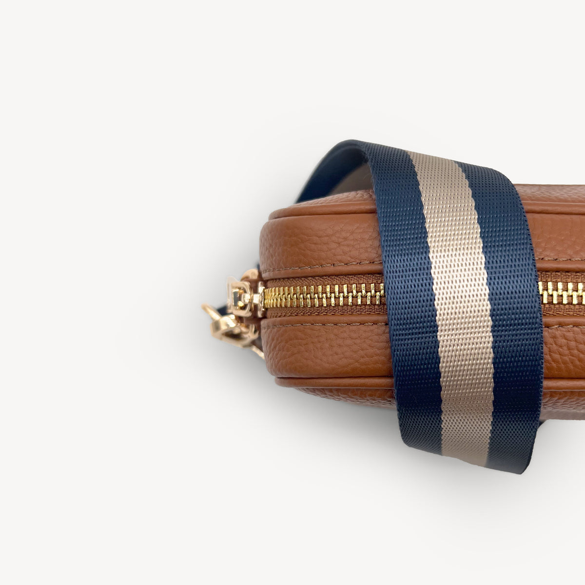 Navy & Gold Stripe Strap