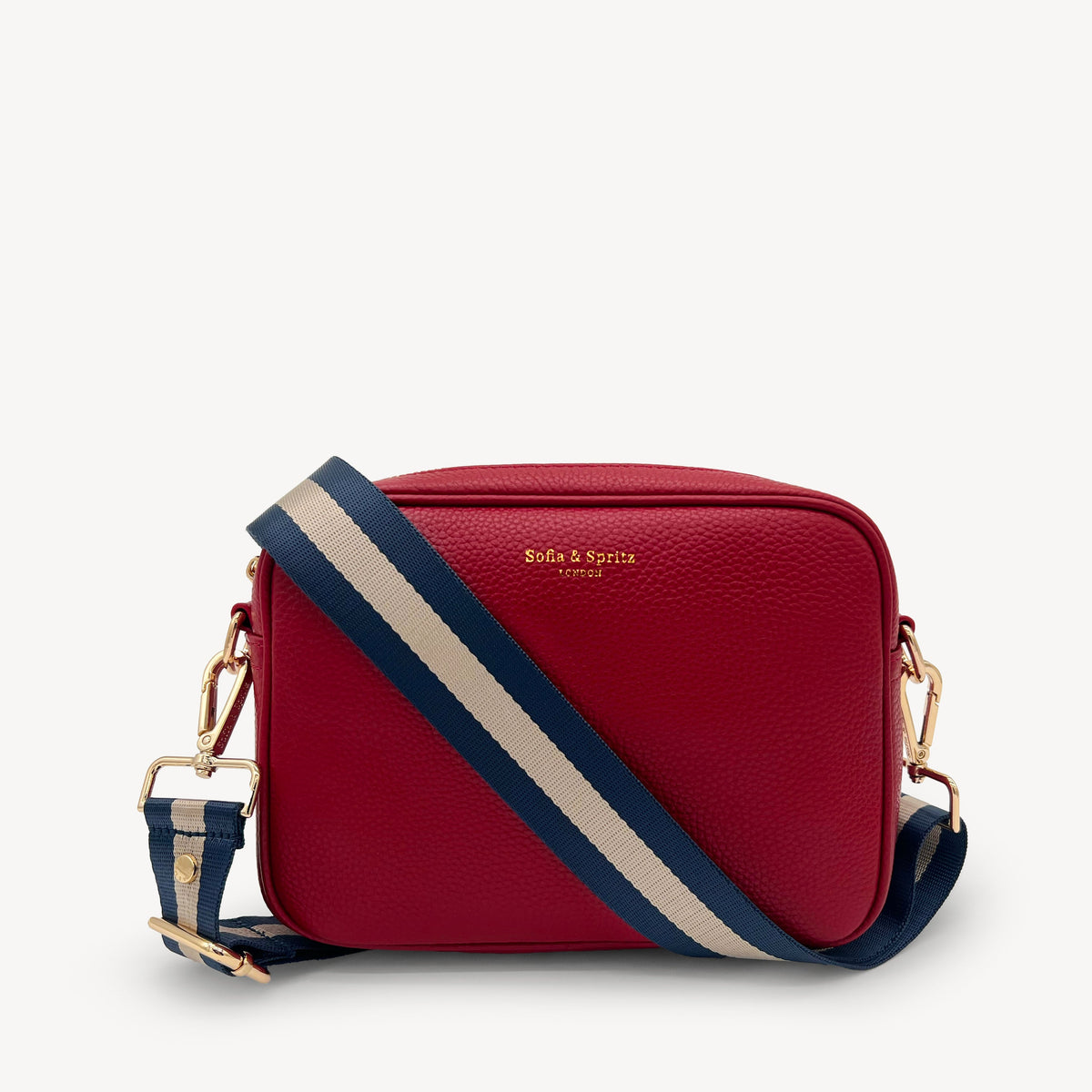 Navy & Gold Stripe Strap