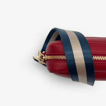 Navy & Gold Stripe Strap