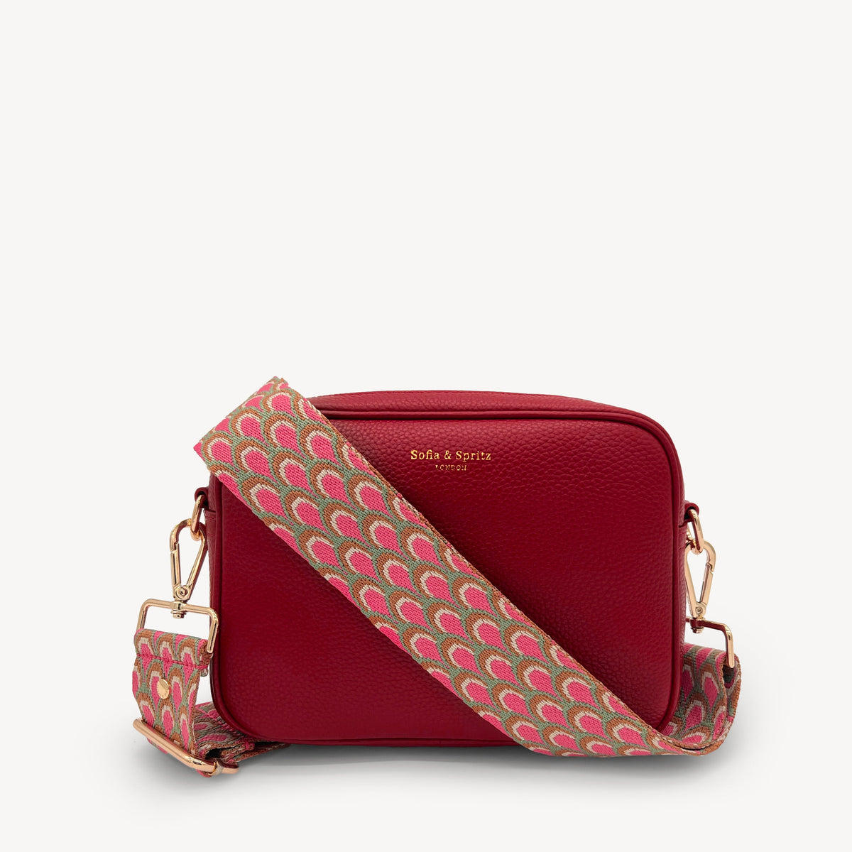 Pink Peacock Strap