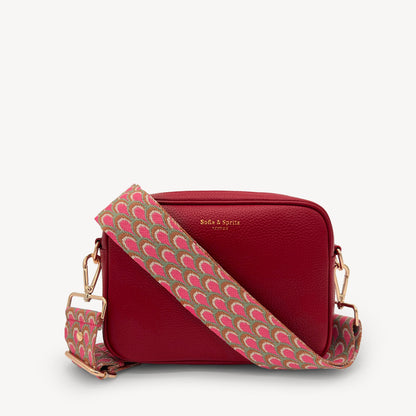 Pink Peacock Strap