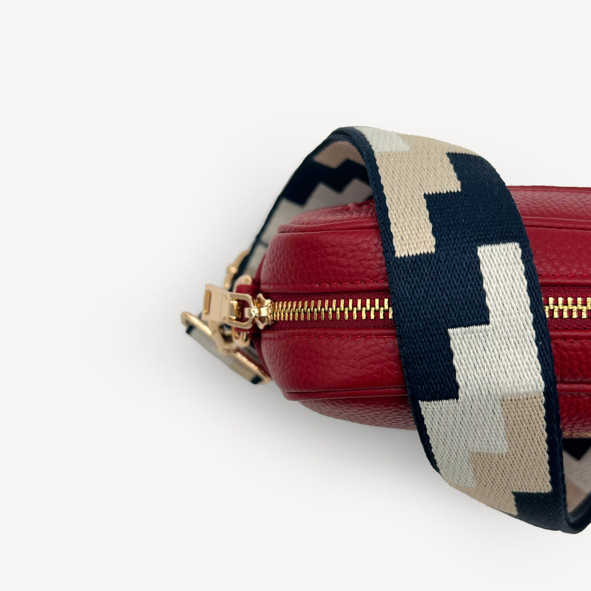 Navy, Stone & Tan Puzzle Strap