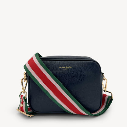Red, Pink & Green Stripe Strap
