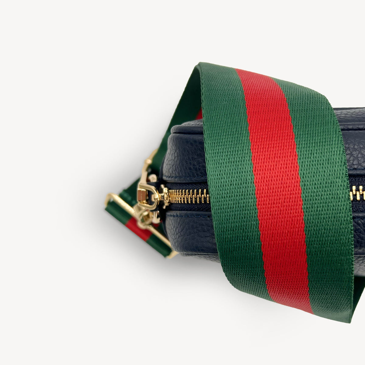 Green & Red Stripe Strap