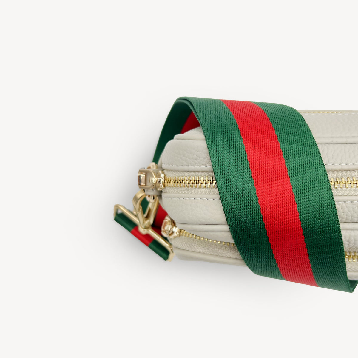 Green & Red Stripe Strap