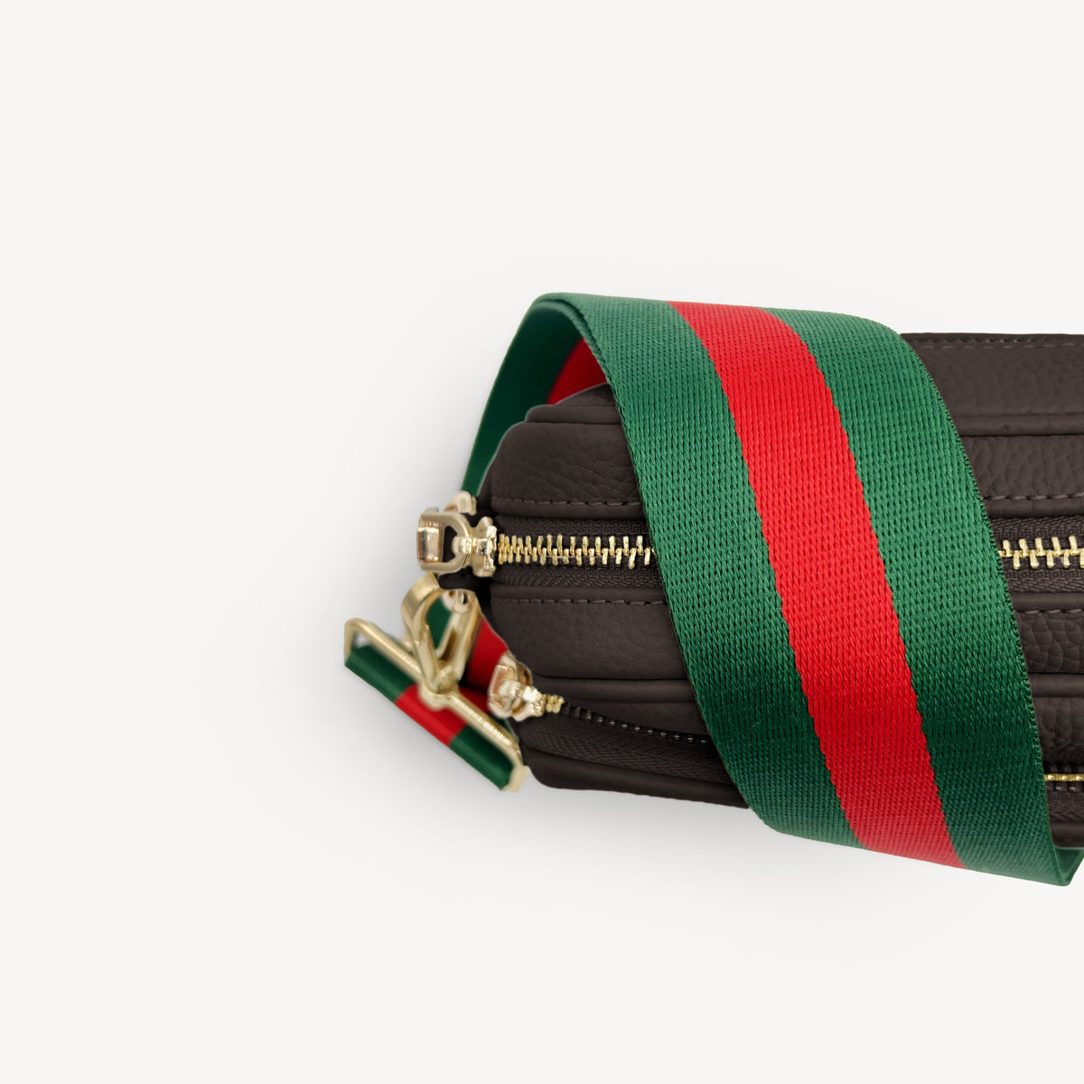 Green & Red Stripe Strap