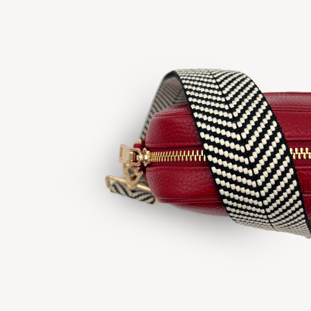 Black & White Chevron Strap