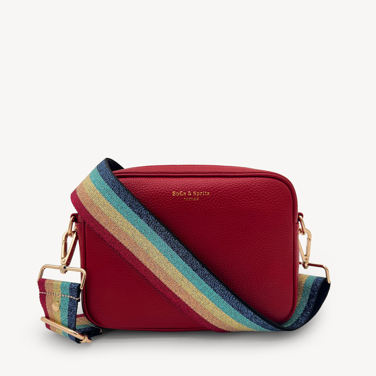 Rainbow Glitter Strap