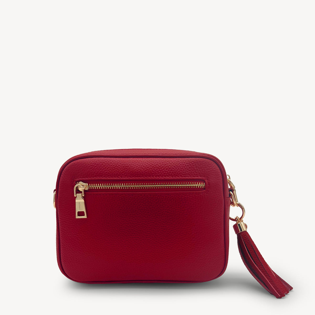 Lyla Crossbody Bag - Deep Cherry Red