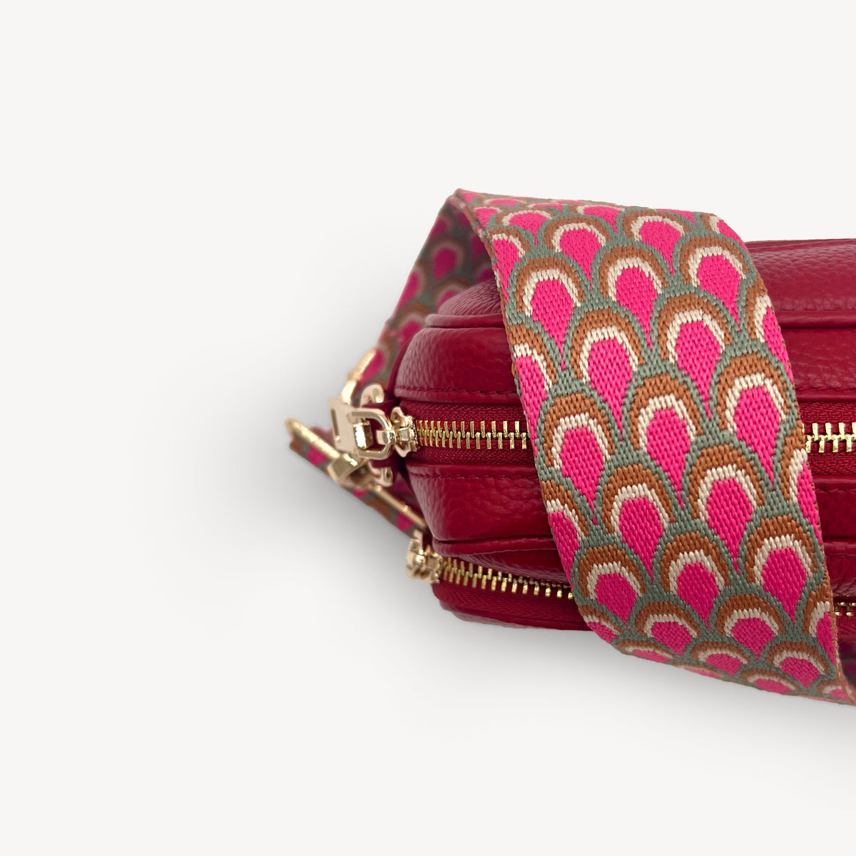 Pink Peacock Strap