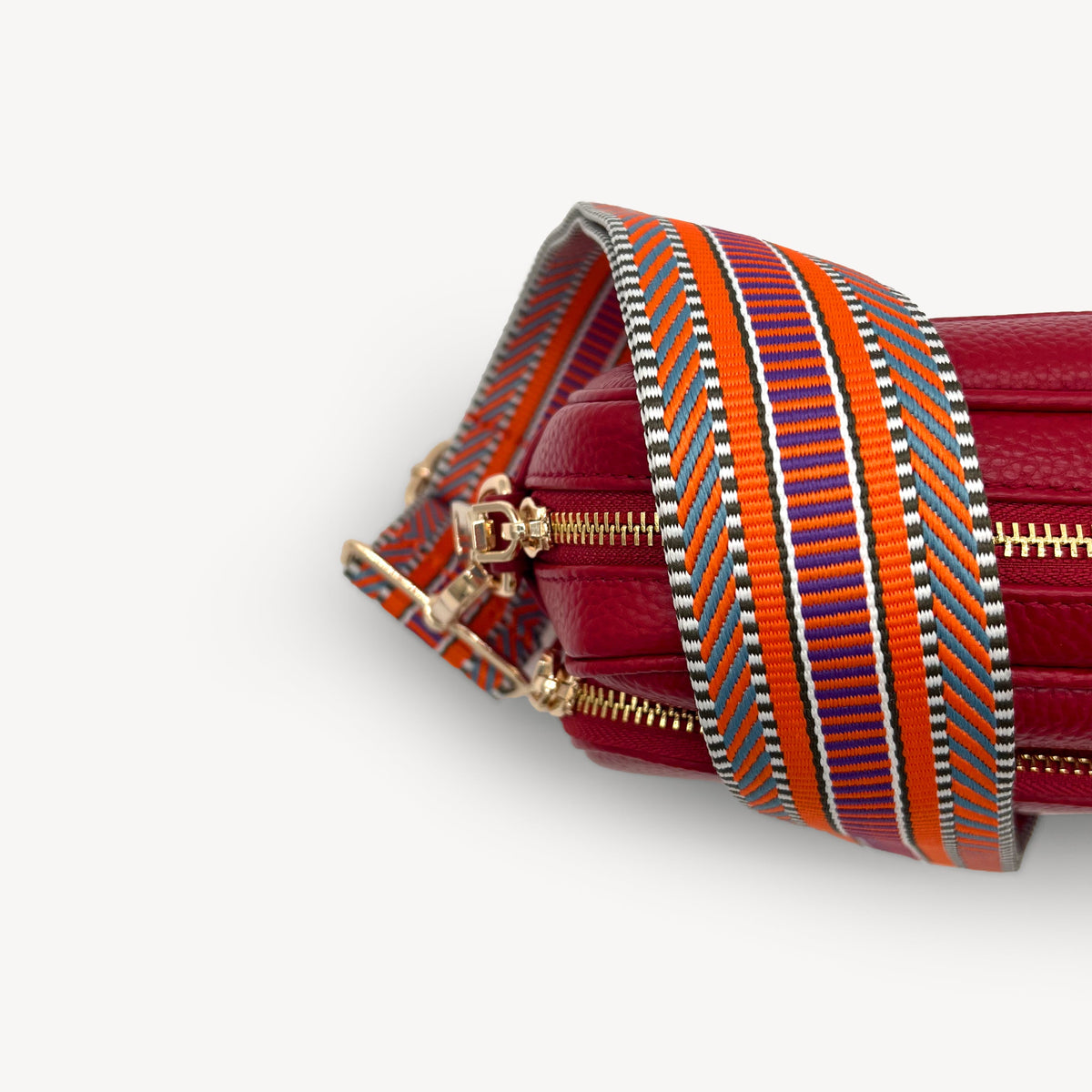 Orange Assortment Stripe Aztec Strap