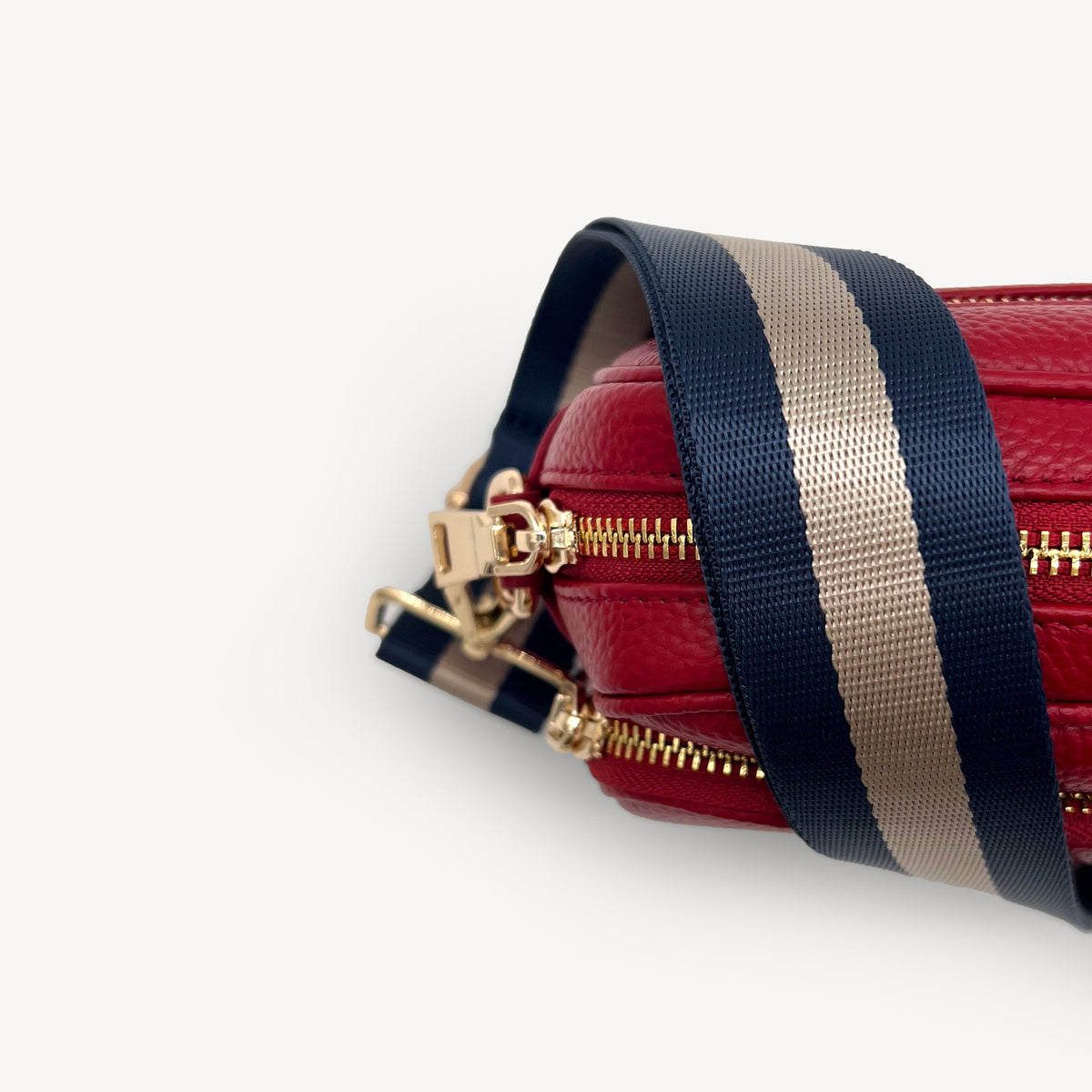 Navy & Gold Stripe Strap