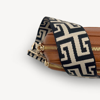 Black & Stone Greek Strap