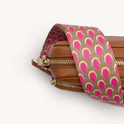 Pink Peacock Strap