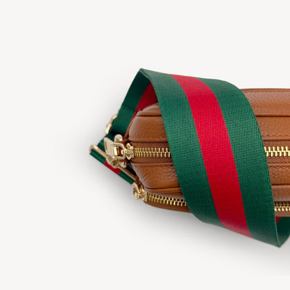 Green & Red Stripe Strap