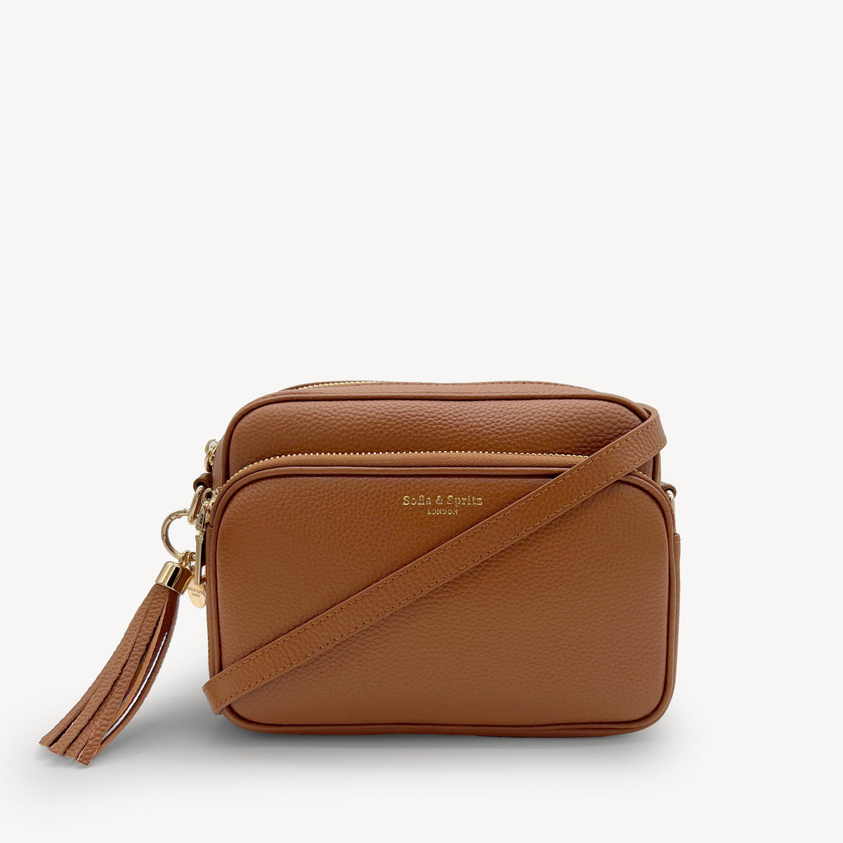 Alba Crossbody Bag - Tan
