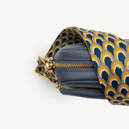 Teal Peacock Strap