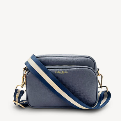 Navy & Gold Stripe Strap