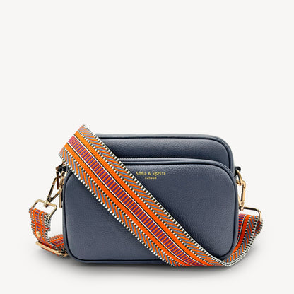 Orange Assortment Stripe Aztec Strap