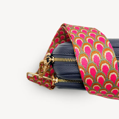 Pink Peacock Strap