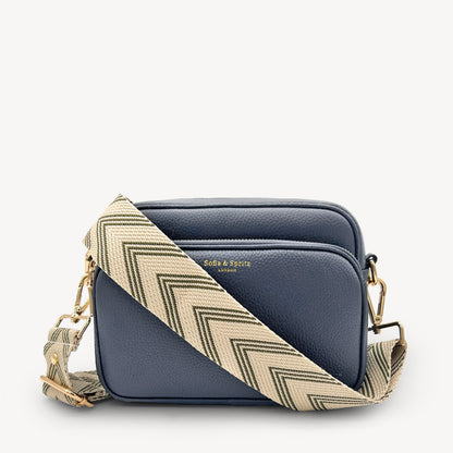 Olive Green & Stone Arrow Strap