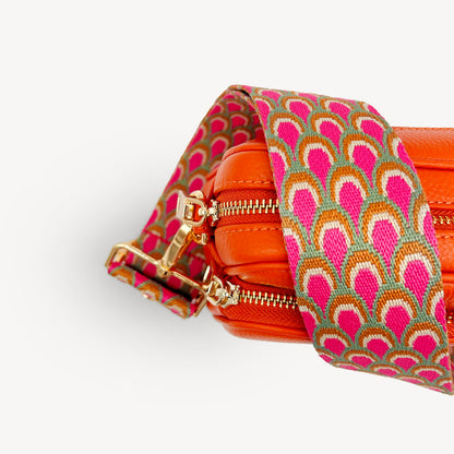 Pink Peacock Strap