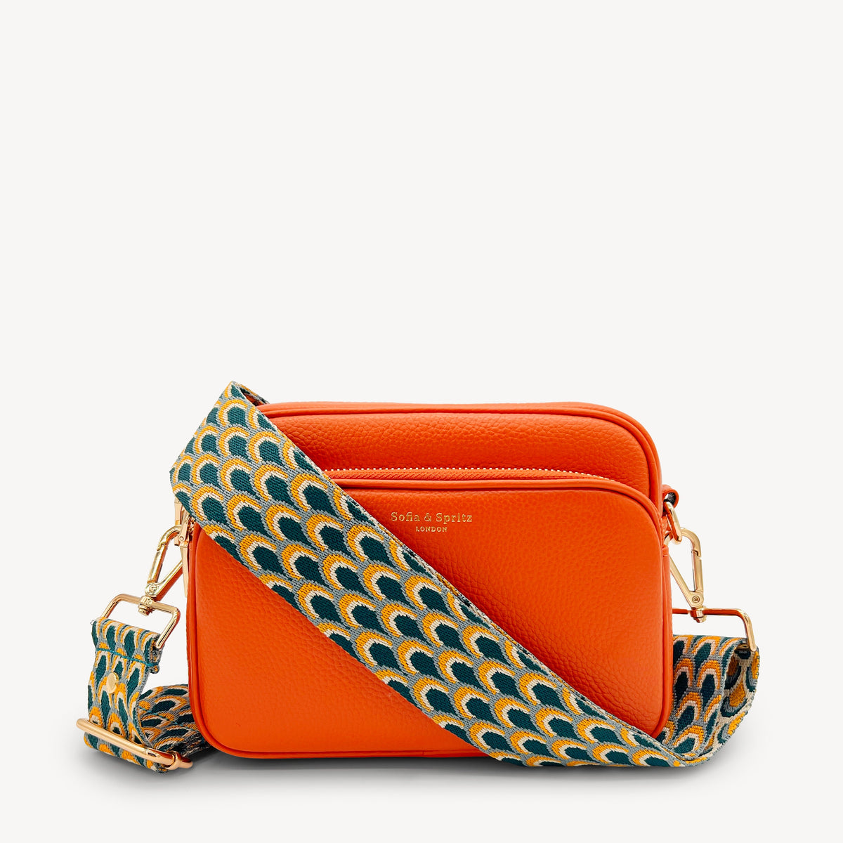 Teal Peacock Strap