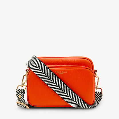 Black & White Chevron Strap