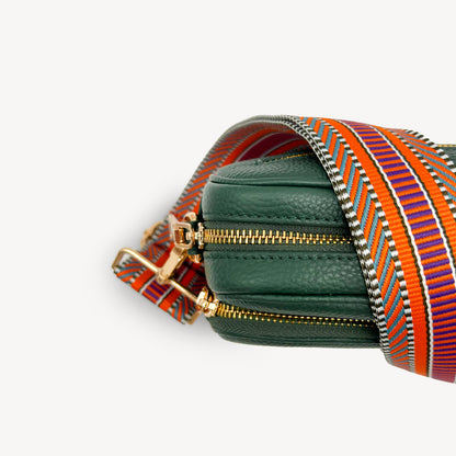 Orange Assortment Stripe Aztec Strap