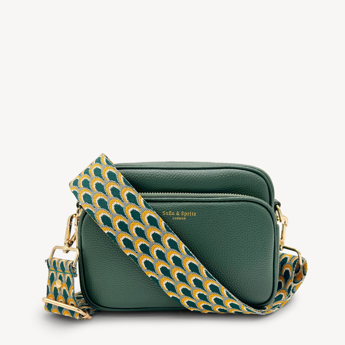 Alba Crossbody Bag - Racing Green