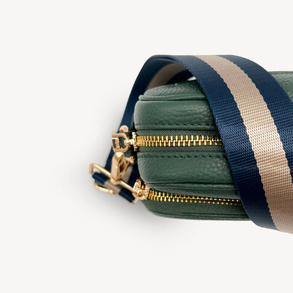 Navy & Gold Stripe Strap