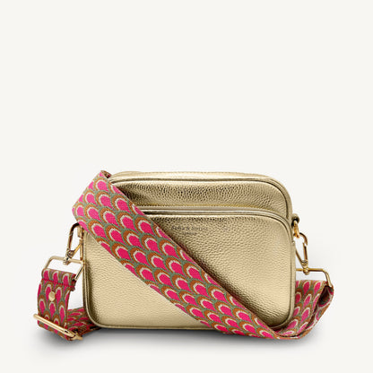 Pink Peacock Strap
