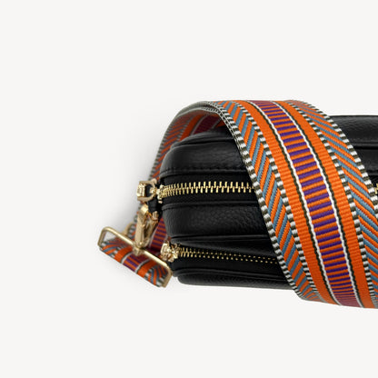 Orange Assortment Stripe Aztec Strap
