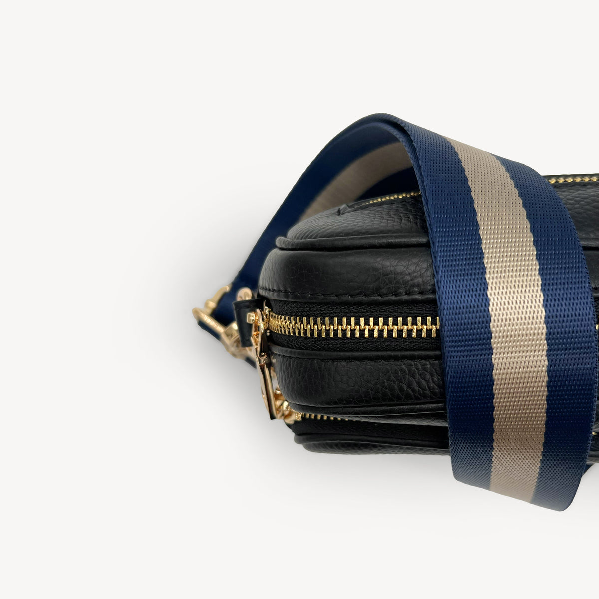 Navy & Gold Stripe Strap