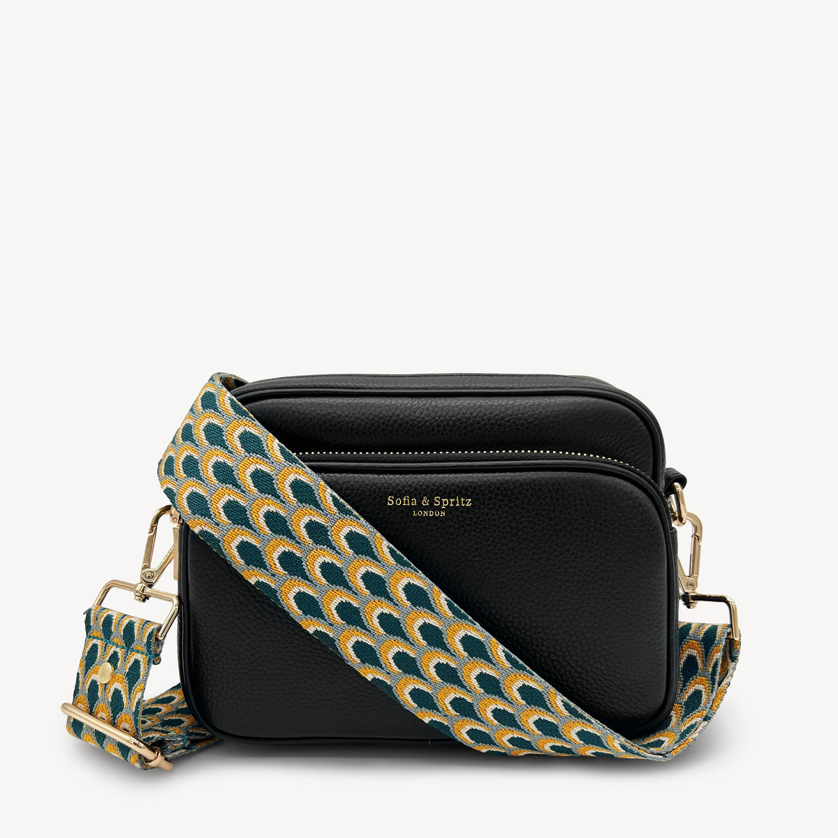 Teal Peacock Strap