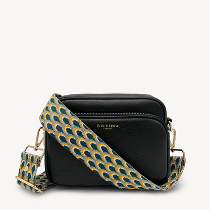 Teal Peacock Strap