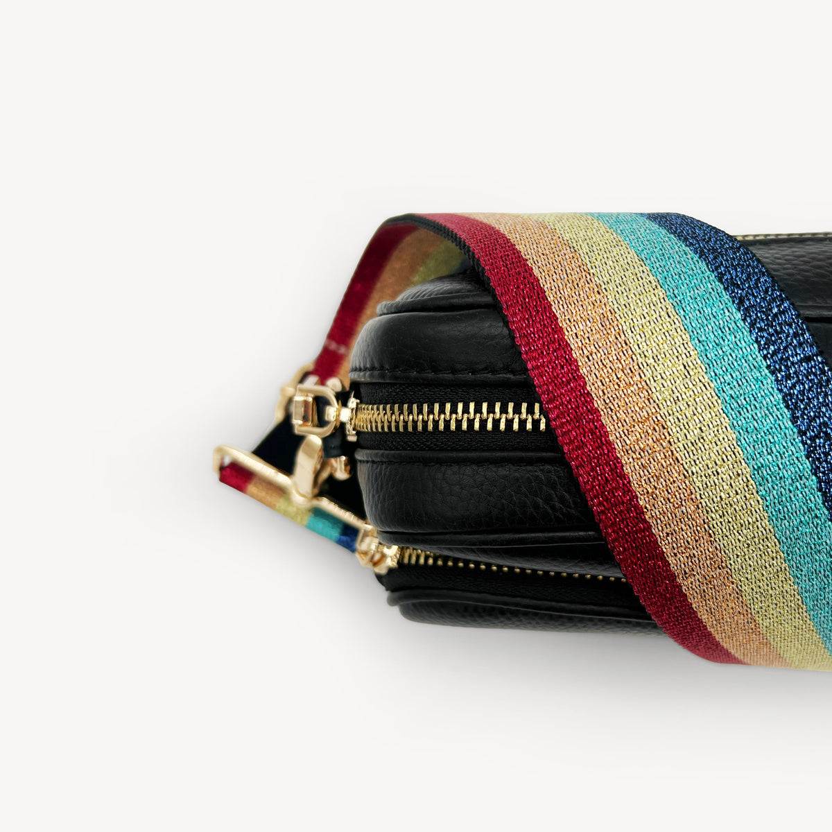 Rainbow Glitter Strap