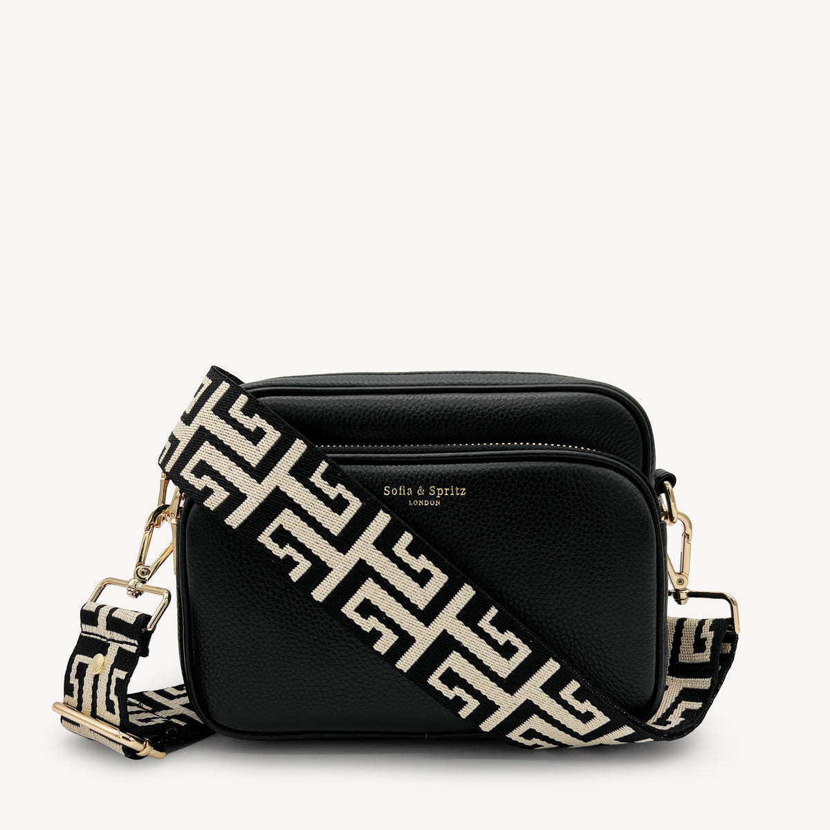 Black & Stone Greek Strap