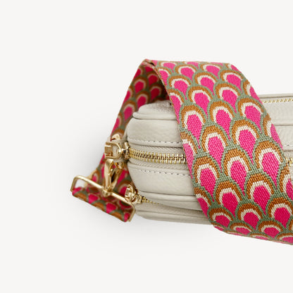 Pink Peacock Strap