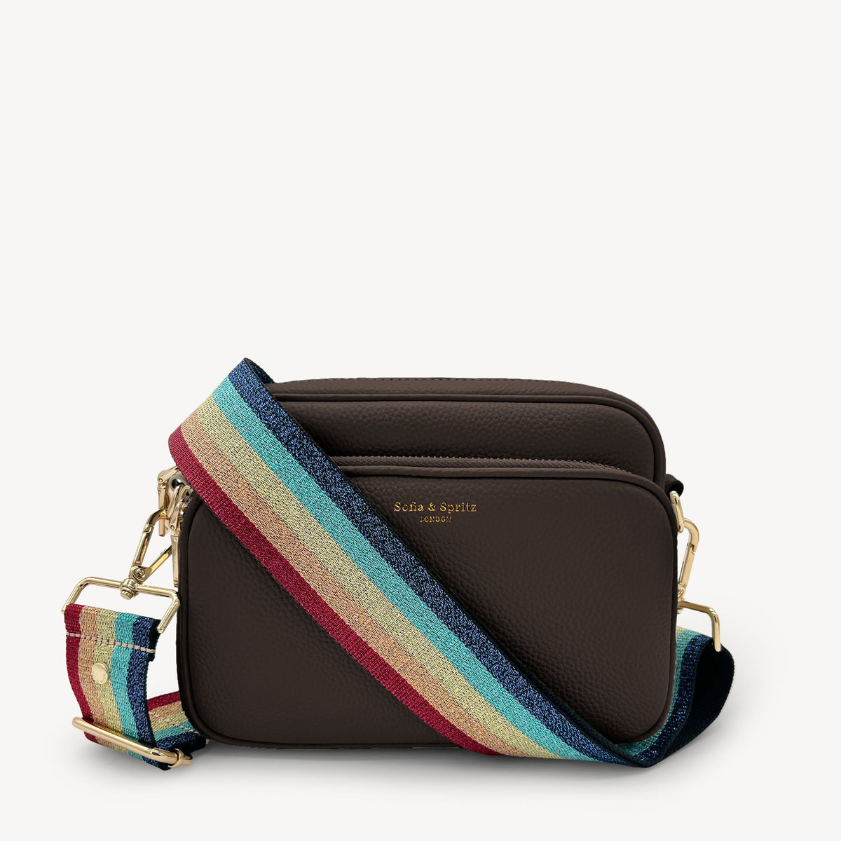 Rainbow Glitter Strap