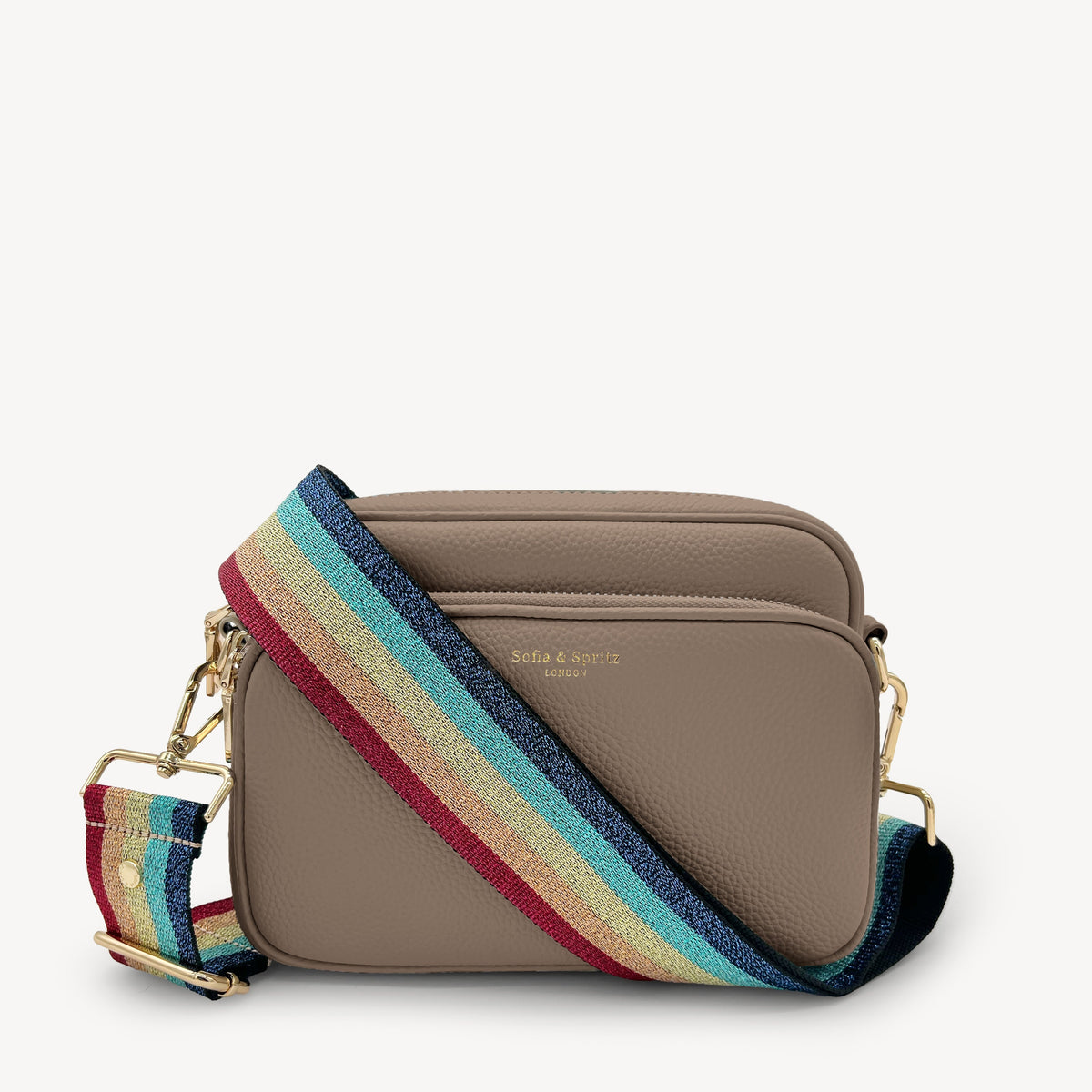 Rainbow Glitter Strap