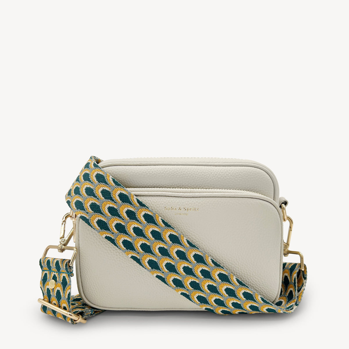 Teal Peacock Strap