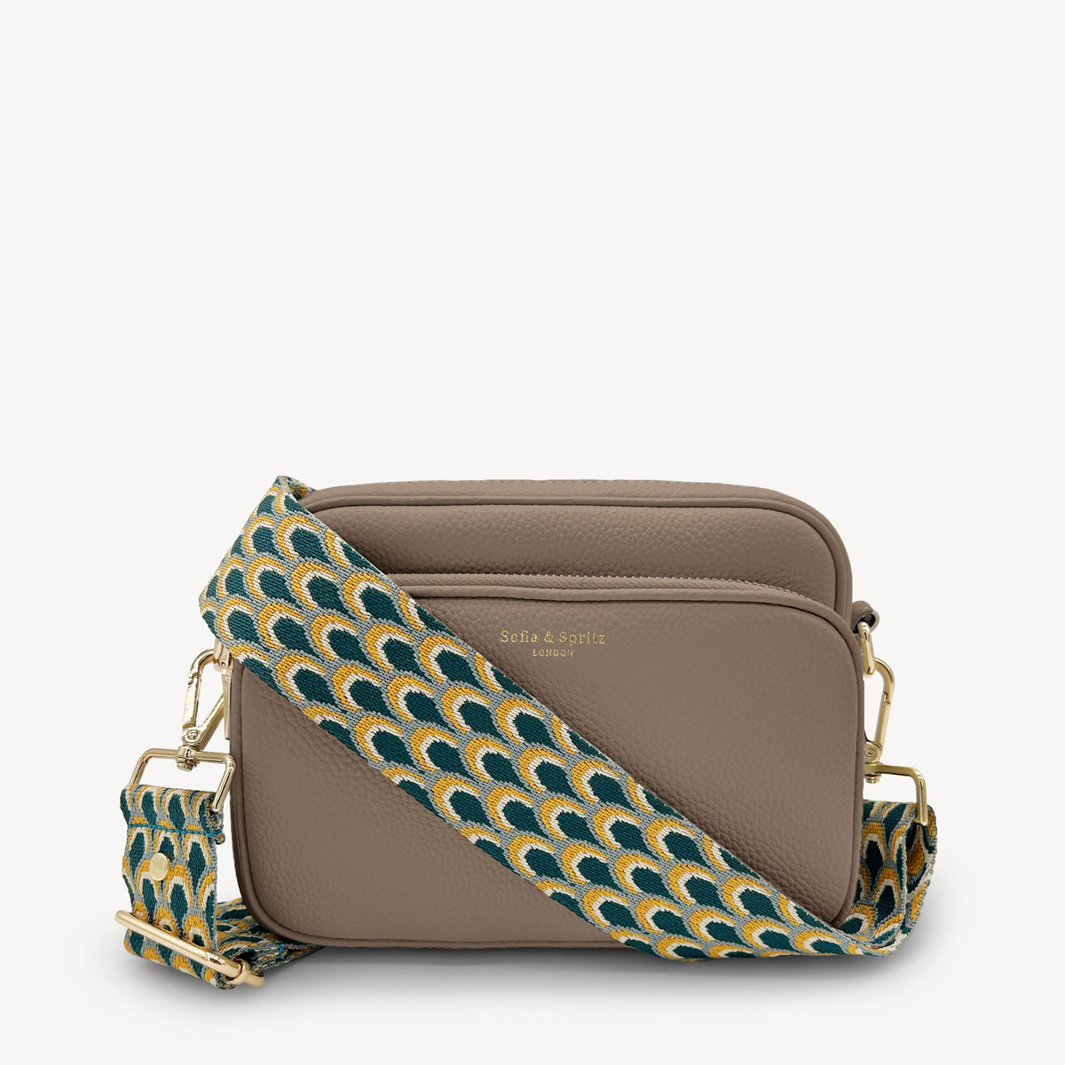 Teal Peacock Strap