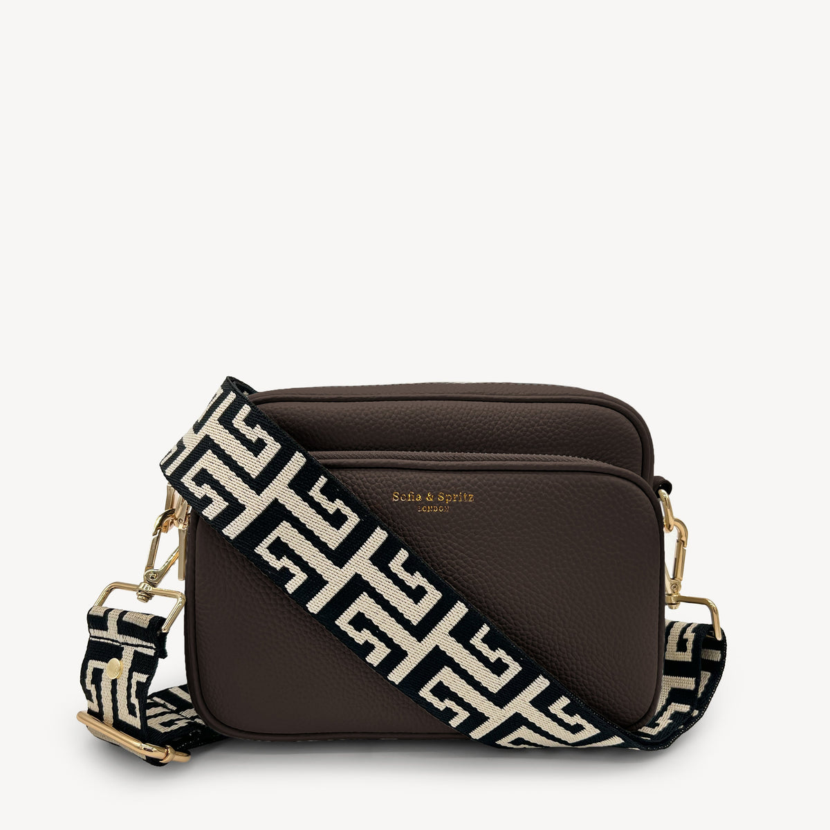 Black & Stone Greek Strap