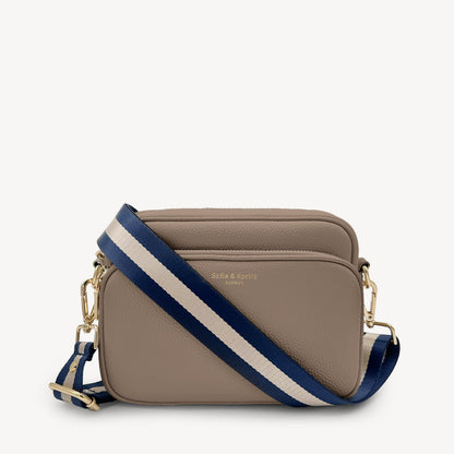 Navy & Gold Stripe Strap