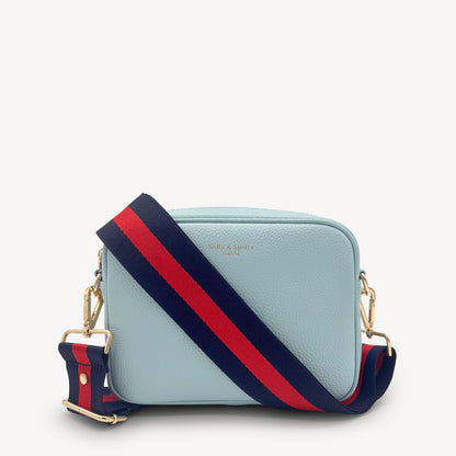 Navy & Red Stripe Strap