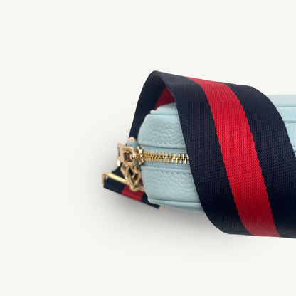 Navy & Red Stripe Strap