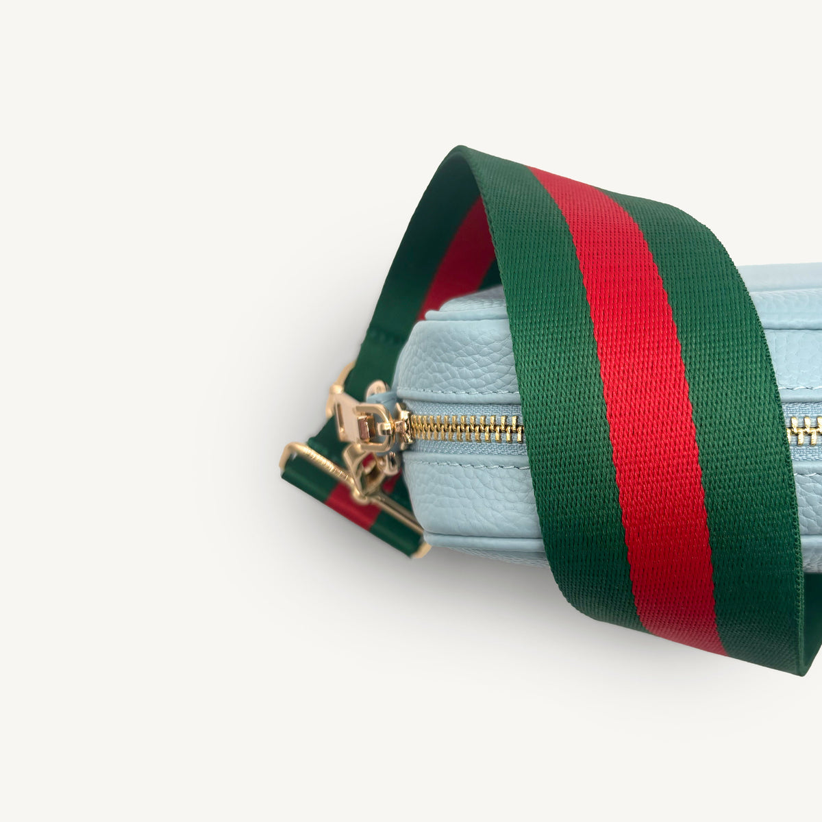 Green & Red Stripe Strap